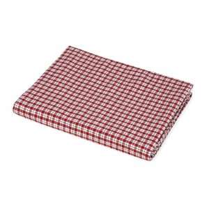   American Baby Company Red Check 100% Cotton Percale Crib Sheet Baby