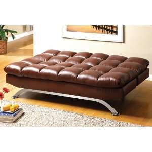   Modern Leatherette Futon Sofa Bed, FA 3017 F1