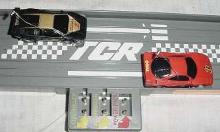 Tyco TCR Sport Car Challenge Slotless Racing Set IOB Complete  