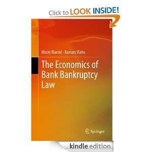 The Economics of Bank Bankruptcy Law Matej Marinc, Razvan Vlahu 