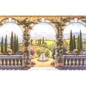  Tuscan Villa Wallpaper Mural