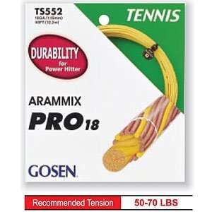  Gosen Arammix Pro 18 Tennis String Set