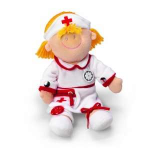  Russ Berrie Activity Doll Nurse 14.5 inches Toys & Games