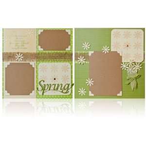   Spring Double Page Layout Kit // Quick Quotes Arts, Crafts & Sewing