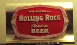 Rolling Rock Beer Display Latrobe Brewing  