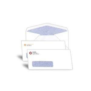  Security Window Envelopes   1 2 Color, No. 10, Custom 