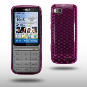  HOT PINK NOKIA C3 01 GEL SKIN CASE BY CELLAPOD CASES 