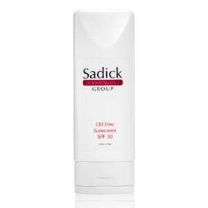 Sadick Dermatology Group Oil Free Sunscreen SPF 30 Beauty
