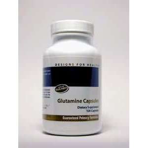  Designs for Health   Glutamine Caps   850 mg   120 