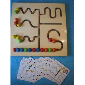  Wooden Path Highway Beads Puzzle Toys & Games