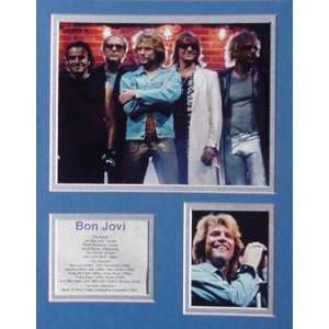  Bon Jovi Picture Plaque Framed