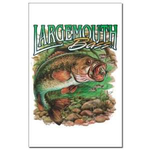  Mini Poster Print Largemouth Bass 