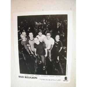 Bad Religion Press Kit and 3 Photos