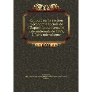   Jules,Exposition universelle internationale (1889  Paris, France