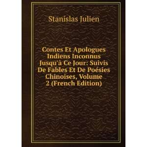   ©sies Chinoises, Volume 2 (French Edition) Stanislas Julien Books
