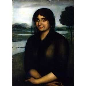 Hand Made Oil Reproduction   Julio Romero de Torres   24 x 34 inches 