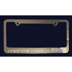  Chevrolet Monte Carlo SS Plate Frame (Zinc Metal 