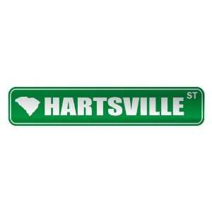   HARTSVILLE ST  STREET SIGN USA CITY SOUTH CAROLINA