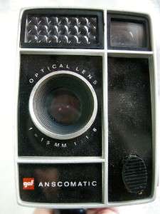 Excellent Vintage GAF Anscomatic SC/91 Movie Camera   Super 8  