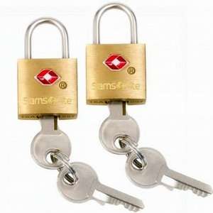  Samsonite Travel Sentry Brass Key Locks   2 Pack