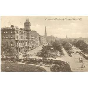 1906 Vintage Postcard Prospect Hotel and Stray Harrogate England UK