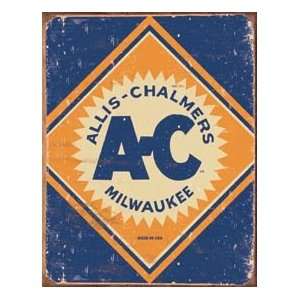 Allis Chalmers Tractor Tin Sign #H1503 