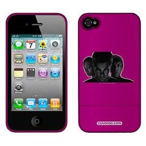  Star Trek Kirk Spock & Uhura on AT&T iPhone 4 Case by 