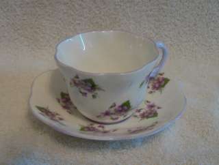 This like new set of Rosina Fine Bone China Teacup and Saucer. They 
