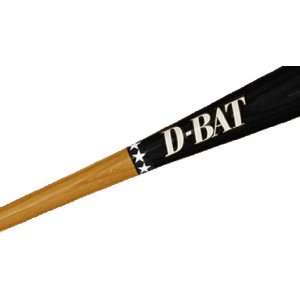  D Bat Pro Cut 243 Two Tone Baseball Bats NATURAL/BLACK 33 