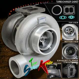 GT45 TURBOCHARGER/TURBO 600+HP UNIVERSAL FOR T4/T66 3.5 V BAND 1.05 A 