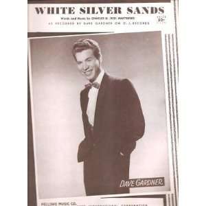  Sheet Music White Silver Sands Dave Garner 135 Everything 
