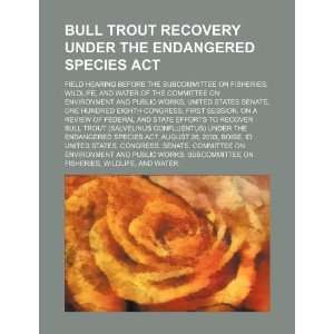 Bull trout recovery under the Endangered Species Act field hearing 