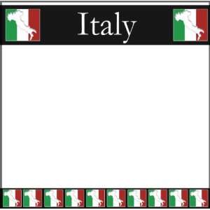  Italy Map 12 x 12 Paper Arts, Crafts & Sewing