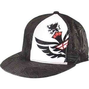 Fly Racing Baller Hat   Large/X Large/Black/White 
