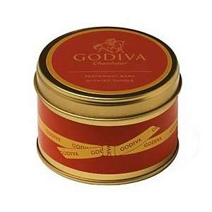  Godiva Peppermint Bark Scented Candle Travel Tin