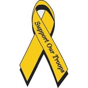  Support Our Troops Yellow Ribbon LED Light up Magnetic Jewelry 