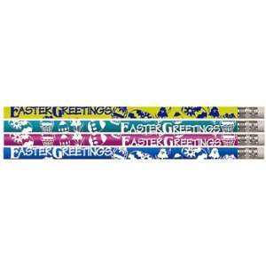   Greetings Eggs and Baskets. 12 Pencils D1563 12 Pack