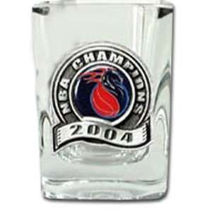  Detroit Pistons 2004 NBA Champions Shot Glass