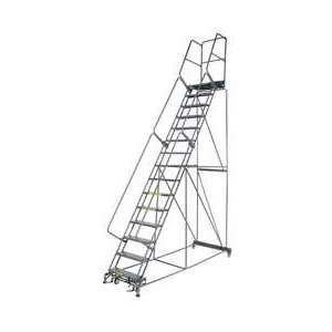  BALLYMORE 6CEN8 Ladder 13 Step, DeepTop, Grate Tread 