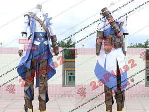 Connor Kenway Assassins Creed III 3 Revolutionary War Cosplay Costume 
