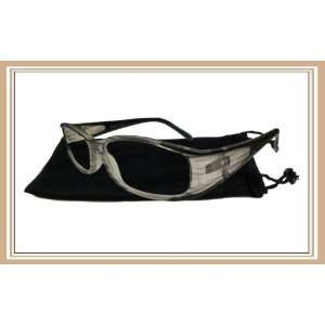  Reading Glasses Y 1 Reader Tripes Plastic Frame With Pouch 