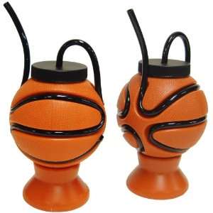  Lets Party By Basketball Krazy Straw Cup 