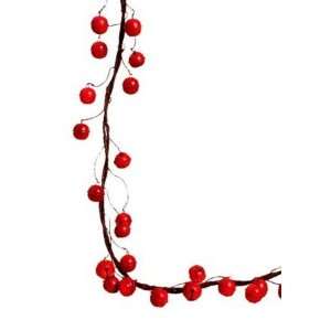  4 Red Jingle Bell Garland
