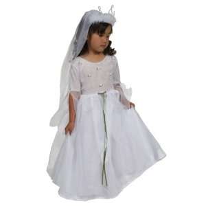  Deluxe Princess Bride Girls Costume Dress Up Halloween 