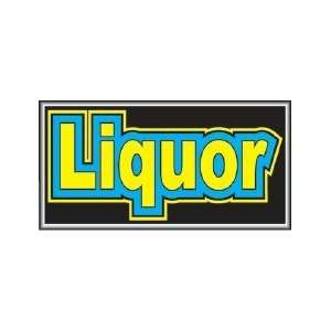  Liquor Backlit Sign 20 x 36