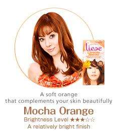 Kao Japan Liese Prettia Bubble Hair Color dye Mocha Orange New  