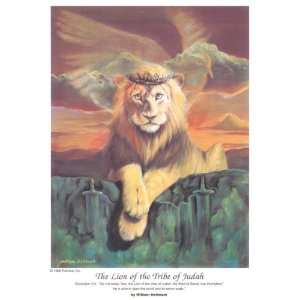  Lion of the Tribe of Judah 11 x 7.75 Print Kitchen 