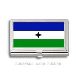  Bubi People Bantu Flag Business Card Holder Case 