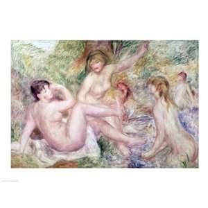  Study for the Large Bathers, 1885 1901   Poster by 