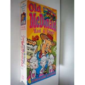  Old McDonald Had a Farm    4 Sing A Long Cartoons    VHS 